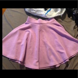 Purple skirt